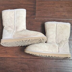 UGG Cream Suede boots